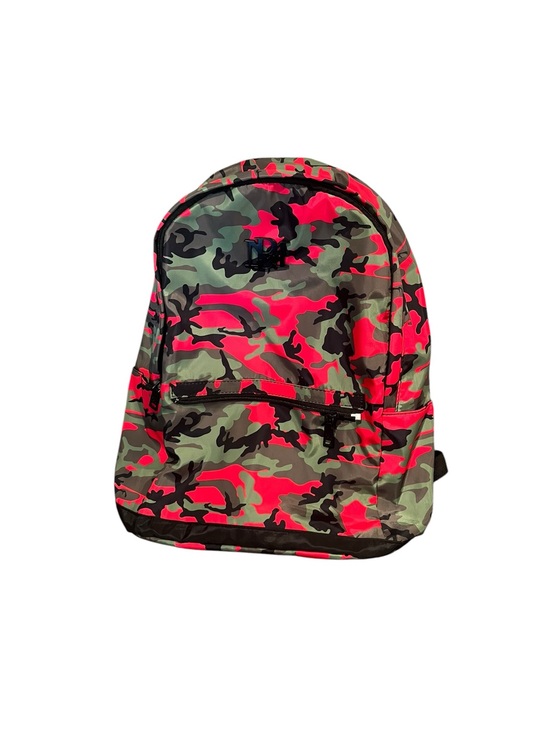Badgley Mischka Handbags - Badgley Mischka Nylon Pink Camo Backpack Lightweight Book Bag School